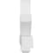 Ekena Millwork Redmond Architectural Grade PVC Gable Bracket, 108"W x 18"H x 4"D x 4"F, 4/12 Pitch GBP108X18X0404RED00 - alternate 3
